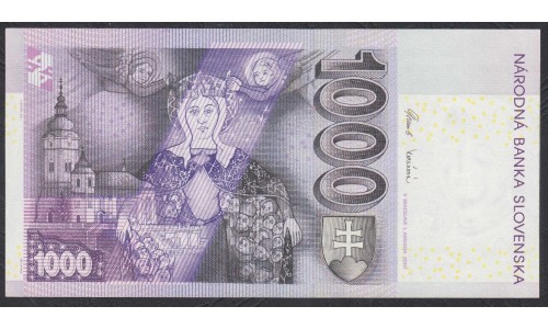 Словакия 1000 крон 2007 (Slovakia 1000 korun 2007) P 47b: UNC