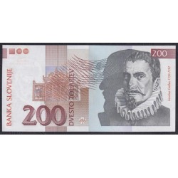 Словения 200 толаров 2004 (Slovenia 200 tolars 2004) P 15d : Unc