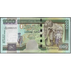 Шри Ланка 1000 рупий 2006 год (Sri Lanka 1000 rupees 2006 year) P 120d : Unc