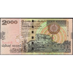 Шри Ланка 2000 рупий 2006 год (Sri Lanka 2000 rupees 2006 year) P 121b : Unc
