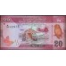Шри Ланка 20 рупий 2010 год (Sri Lanka 20 rupees 2010 year) P 123a : Unc