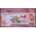 Шри Ланка 20 рупий 2010 год Замещёнка (Sri Lanka 20 rupees 2010 year) Replacement P 123a(r) : Unc