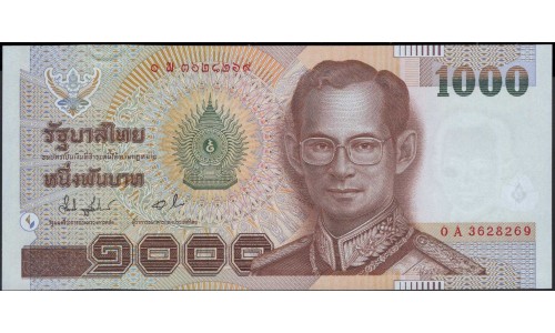 Таиланд 1000 бат б\д (2000 год) (Thailand 1000 bat ND (2000 year)) P 108 : Unc