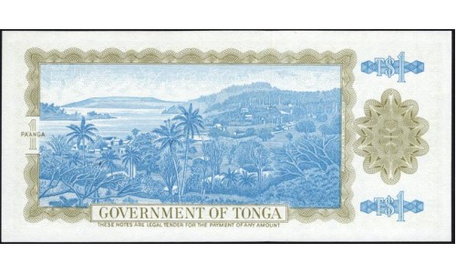 Тонга 1 па'анга 1982 года (Tonga 1 pa'anga 1982) P 19c: UNC