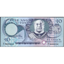 Тонга 10 па'анга 1995 года, префикс C/1 (Tonga 10 pa'anga 1995) P 34a : UNC