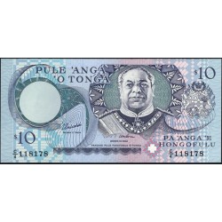 Тонга 10 па'анга 1995 года, префикс C/4 (Tonga 10 pa'anga 1995) P 34d : UNC