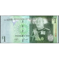 Тонга 1 па'анга 2009 года (Tonga 1 pa'anga 2009) P 37(1): UNC