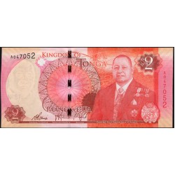 Тонга 2 па'анга 2015 года (Tonga 2 pa'anga 2015) P 44: UNC