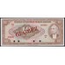 Турция 10 лир 1930 год, ОБРАЗЕЦ, Принтер ABNC (Turkey 10 Türk Lirası 1930, printed ABNC) P 148s: UNC