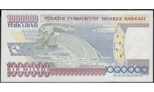 Турция 1000000 лир 1970 год (Turkey 1000000 lira 1970 year) P 213 : Unc