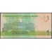 Туркменистан 1 манат 2009 серия АА (Turkmenistan 1 manat 2009 AA series) P 22 : UNC