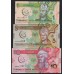 Туркменистан набор 1-100 манат 2017 (Turkmenistan set 1-100 manat 2017) P 36-41 : UNC