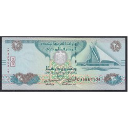ОАЭ 20 дирхам 2016 года (UAE 20 dirhams 2016) P28d: UNC