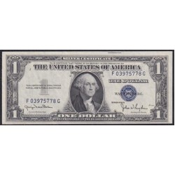 США 1 доллар 1935C года, серебряный сертификат (UNITED STATES OF AMERICA  1 Dollar 1935C, Silver Certificate) P 416D(1): UNC