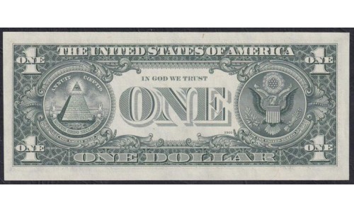 США 1 доллар 1977 года  (UNITED STATES OF AMERICA 1 Dollar 1977) P 462a: UNC