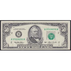 США 50 долларов 1993 г. Серия B (UNITED STATES OF AMERICA 50 Dollars 1993, Seria F) P 494: UNC