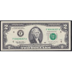 США 2 доллара 1995 года  (UNITED STATES OF AMERICA 2 Dollars 1995) P 497: aUNC
