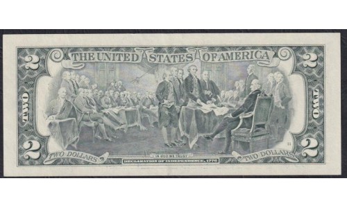 США 2 доллара 1995 года  (UNITED STATES OF AMERICA 2 Dollars 1995) P 497: aUNC