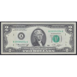 США 2 доллара 1976 года, Серия А (UNITED STATES OF AMERICA  2 Dollars 1976, Series A) P 461: UNC