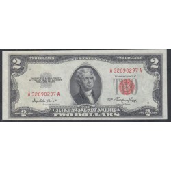 США 2 доллара 1953A года, Серия А (UNITED STATES OF AMERICA  2 Dollars 1953, Series A) P 380: UNC