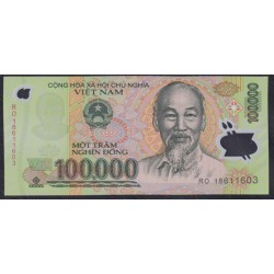 Вьетнам 100000 донг 2018 (Vietnam 100000 dong 2018) P 122 (NEW) : Unc