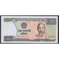 Вьетнам 2000 донг 1987 (Vietnam 2000 dong 1987) P 103a : Unc