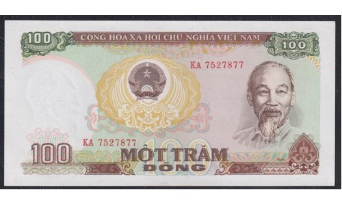Вьетнам 100 донг 1985 (Vietnam 100 dong 1985) P 98a: UNC