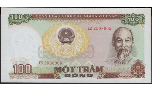 Вьетнам 100 донг 1985 (Vietnam 100 dong 1985) P 98a : Unc
