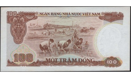 Вьетнам 100 донг 1985 (Vietnam 100 dong 1985) P 98a : Unc