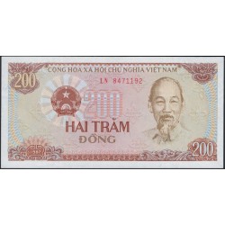 Вьетнам 200 донг 1987 (Vietnam 200 dong 1987) P 100a : Unc
