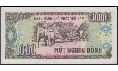 Вьетнам 1000 донг 1988 (Vietnam 1000 dong 1988) P 106a : Unc
