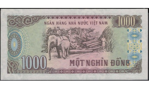 Вьетнам 1000 донг 1988 (Vietnam 1000 dong 1988) P 106b : Unc