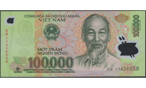 Вьетнам 100000 донг 2011 (Vietnam 100000 dong 2011) P 122h : Unc