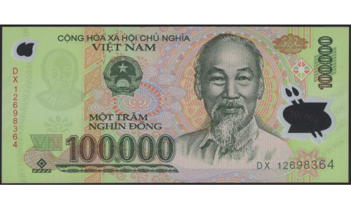 Вьетнам 100000 донг 2012 (Vietnam 100000 dong 2012) P 122i : Unc
