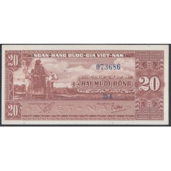 Вьетнам Южный 20 донг б/д (1962) 799831 (Vietnam South 20 dong ND (1962)) P 6: UNC