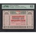 Владивосток ВЦСПО 50 рублей 1920 (Vladivistok VCSPO, All-Russian Central Union of Consumer Societies 50 rubles 1920) : UNC 61 PMG