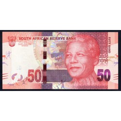 ЮАР 50 рэнд  2012 года (SOUTH AFRICA 50 rand 2012) P135: UNC