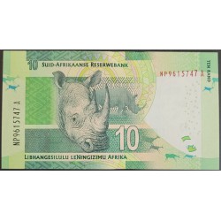 ЮАР 10 рэнд 2013-2016 года (SOUTH AFRICA 10 rand 2013-2016) P 138b : UNC