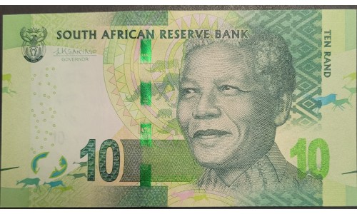 ЮАР 10 рэнд 2013-2016 года (SOUTH AFRICA 10 rand 2013-2016) P 138b : UNC