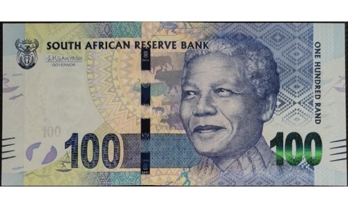 ЮАР 100 рэнд 2013-2016 года (SOUTH AFRICA 100 rand 2013-2016) P 141b : UNC