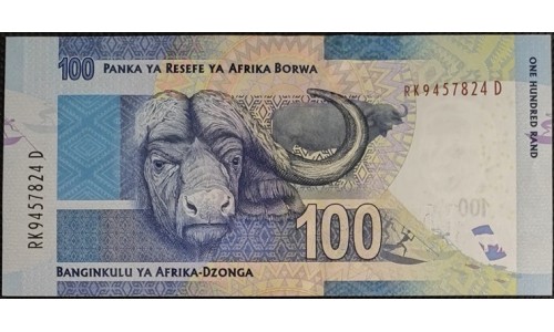 ЮАР 100 рэнд 2013-2016 года (SOUTH AFRICA 100 rand 2013-2016) P 141b : UNC