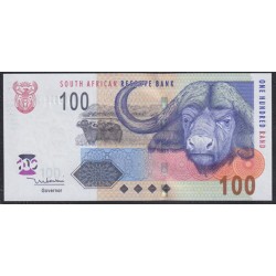 ЮАР 100 рэнд 2005 года (SOUTH AFRICA 100 rand ND 2005) P131а: UNC
