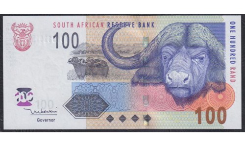 ЮАР 100 рэнд 2005 года (SOUTH AFRICA 100 rand ND 2005) P131а: UNC
