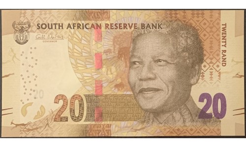 ЮАР 20 рэнд 2013-2016 года (SOUTH AFRICA 20 rand 2013-2016) P 139a : UNC