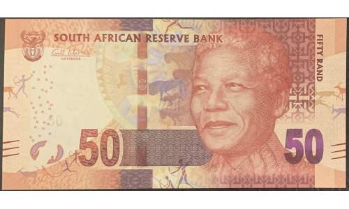 ЮАР 50 рэнд 2013-2016 года (SOUTH AFRICA 50 rand 2013-2016) P 140a : UNC