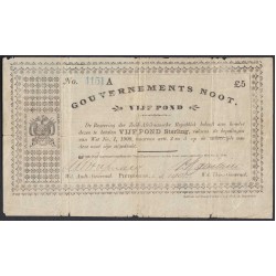 ЮАР 5 фунтов 1901 года (SOUTH AFRICA  5 pounds 1901) P 61c: VG