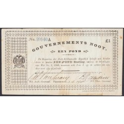 ЮАР 1 фунт 1901 года (SOUTH AFRICA 1 pound 1901) P 60c: VF