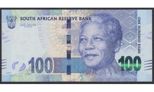ЮАР 100 рэнд  2012 года, префикс АА (SOUTH AFRICA 100 rand 2012) P136: UNC