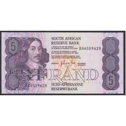 ЮАР 5 рэнд  1978 - 94 года (SOUTH AFRICA 5 rand 1978 - 94) P119d: UNC