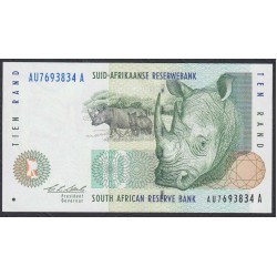 ЮАР 10 рэнд  1993 - 99 года (SOUTH AFRICA 10 rand 1993 - 99) P123a: UNC